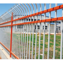Anti-Theft Bending Top Powder Coated Steel Fence